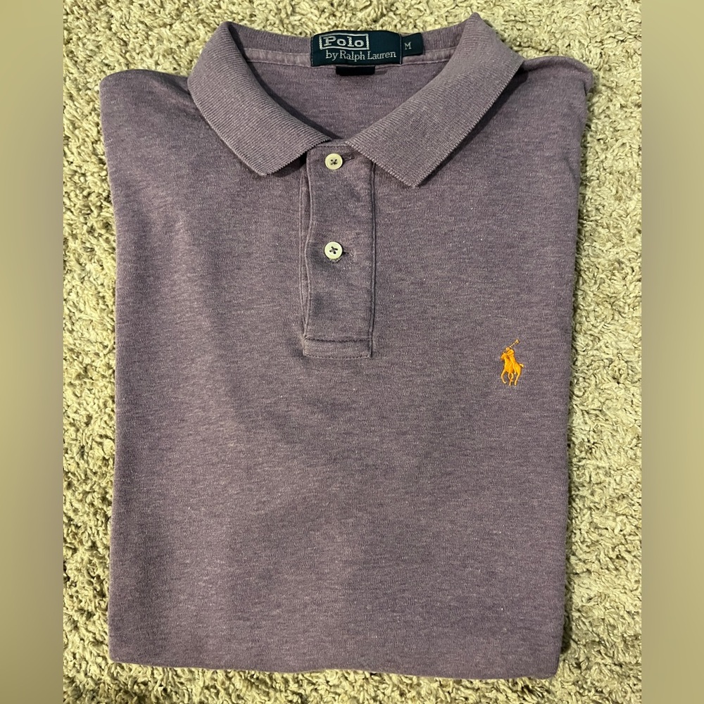 Medium Magenta Short Sleeve Ralph Lauren Polo
